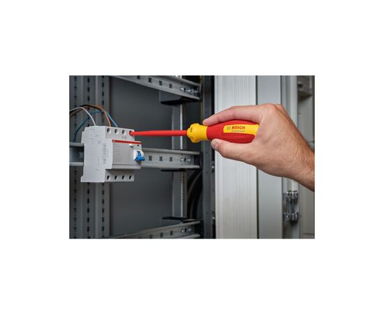 Отвертка Bosch Professional, SL/PZ2×125mm, VDE (1.600.A02.ND7), изображение 2