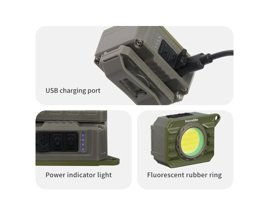 Фонарь Naturehike CNK2450ZM014, бежевий (6927595795668), изображение 2