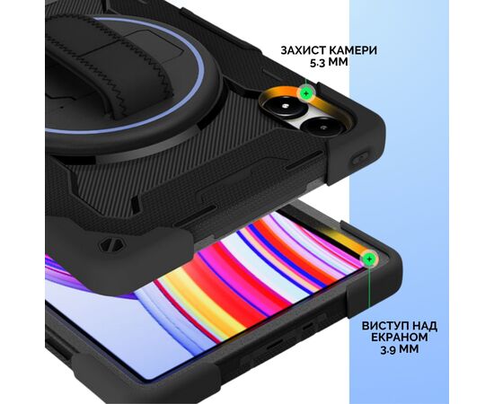 Чохол до планшета BeCover Horizontal Handle Xiaomi Redmi Pad 2 Pro 12.1" Black (715503), зображення 2