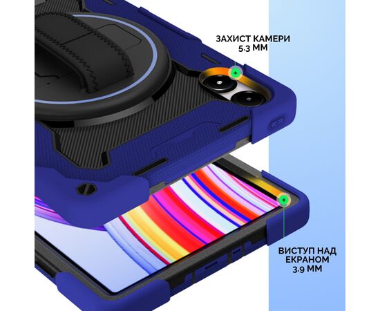 Чохол до планшета BeCover Horizontal Handle Xiaomi Redmi Pad 2 Pro 12.1" Deep Blue (715504), зображення 3