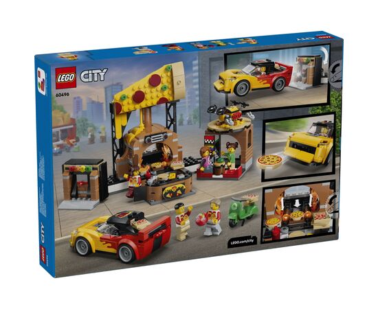 Конструктор LEGO City Доставка пиццы с разными транспортными средствами (60496), изображение 8