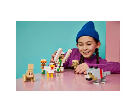Конструктор LEGO Minecraft Куриный Жокей: атака в пустыне (21592), изображение 11