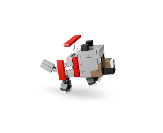 Конструктор LEGO Minecraft Куриный Жокей: атака в пустыне (21592), изображение 5