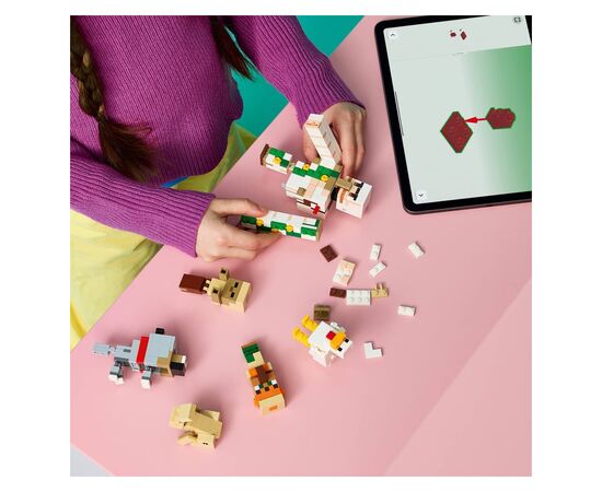 Конструктор LEGO Minecraft Куриный Жокей: атака в пустыне (21592), изображение 9