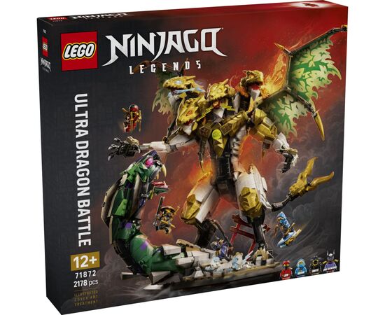 Конструктор LEGO NINJAGO Битва Ультрадракона (71872)