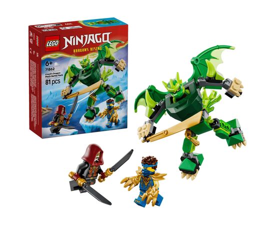 Конструктор LEGO NINJAGO Боевой набор работа Дракона Ллойда (71862), изображение 2