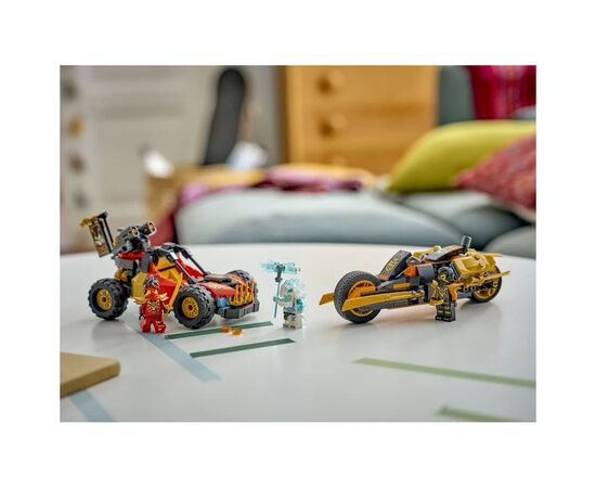 Конструктор LEGO NINJAGO Комбинированные транспортные средства Кая и Коула (71864), изображение 11