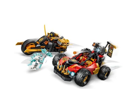Конструктор LEGO NINJAGO Комбинированные транспортные средства Кая и Коула (71864), изображение 4