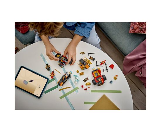 Конструктор LEGO NINJAGO Комбинированные транспортные средства Кая и Коула (71864), изображение 8