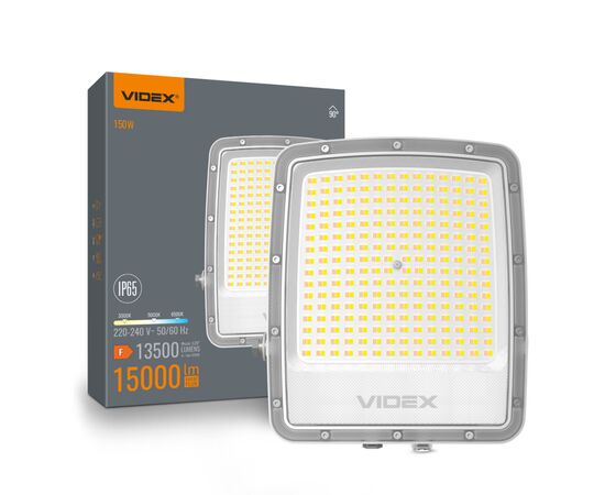 Прожектор Videx F5 150W 3000-5000-6500K 230V White (VL-F5-150CW)