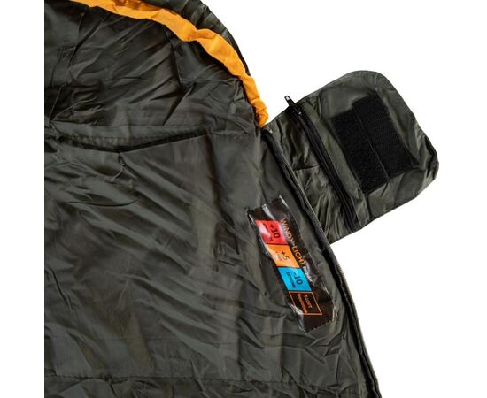 Спальний мішок Tramp Windy Light Orange/Grey Left (UTRS-055-L), зображення 6