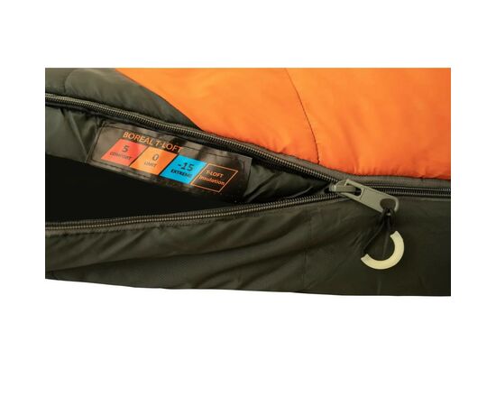 Спальний мішок Tramp Boreal Long Right Orange/Grey (UTRS-061L-R), зображення 4