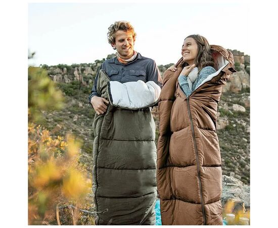 Спальный мешок Naturehike U150 NH20MSD07 Brown Left (6927595764381-L), изображение 3