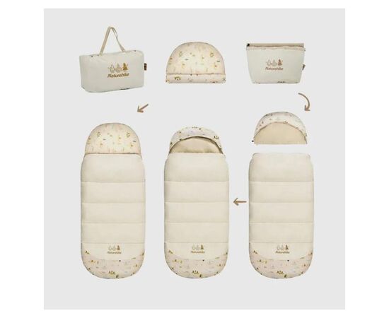 Спальный мешок Naturehike B300 CNH22SD001 Baby Beige (6927595799567), изображение 4