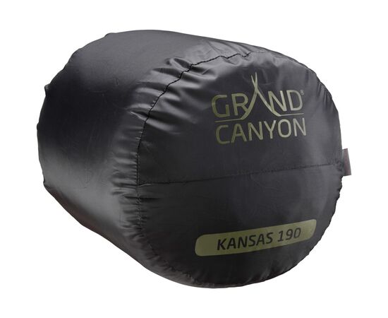 Спальний мішок Grand Canyon Kansas 190 0C Capulet Olive Left (340019), зображення 9