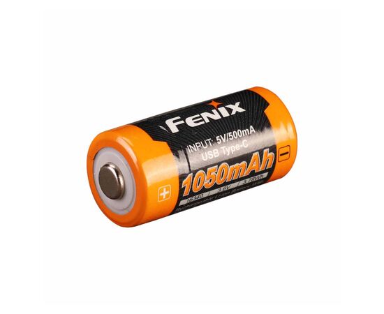 Аккумулятор Fenix 16340 (1050 mAh) Type-C (ARB-L16-1050UP), изображение 2