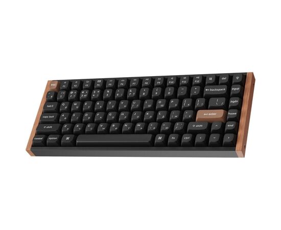 Клавиатура Keychron K2HE Gateron Double-Rail Magnetic Nebula Hot-swap QMK Wireless/Bluetooth/USB-А UA Wood/Black (K2H-F1-UA), изображение 4