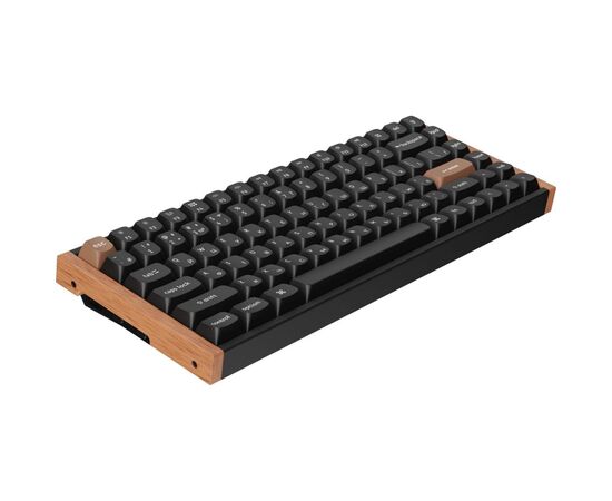 Клавиатура Keychron K2HE Gateron Double-Rail Magnetic Nebula Hot-swap QMK Wireless/Bluetooth/USB-А UA Wood/Black (K2H-F1-UA), изображение 5
