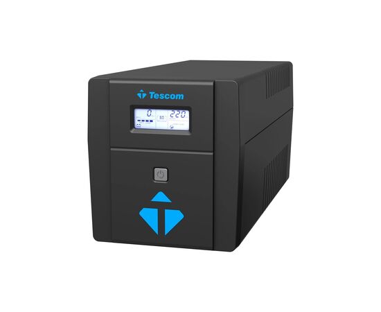 Пристрій безперебійного живлення Tescom LEO 1000AP 1000VA 600W (LEO1000), зображення 2