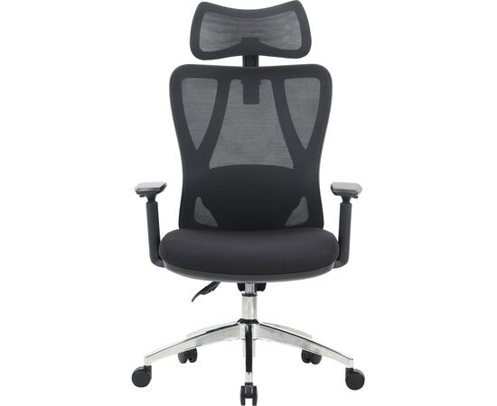 Офісне крісло OfficePro Aero OC490B Black (OC490B), зображення 2