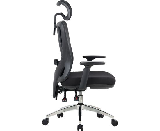 Офісне крісло OfficePro Aero OC490B Black (OC490B), зображення 4