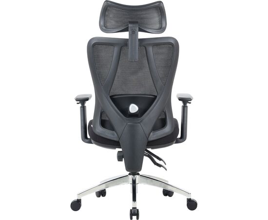Офісне крісло OfficePro Aero OC490B Black (OC490B), зображення 6