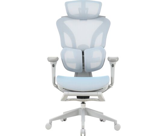 Офисное кресло OfficePro Elite OC950GLB Gray/Light Blue (OC950GLB), изображение 2