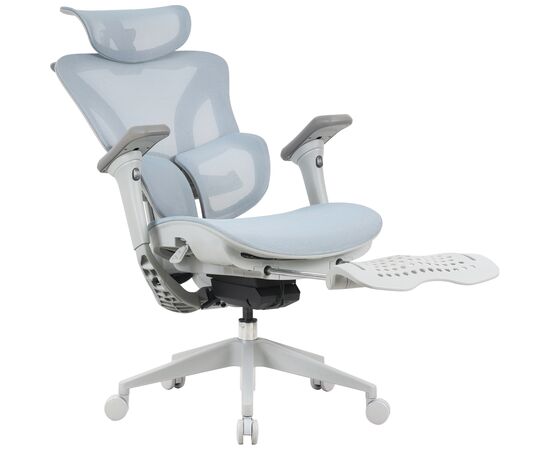 Офисное кресло OfficePro Elite OC950GLB Gray/Light Blue (OC950GLB), изображение 7