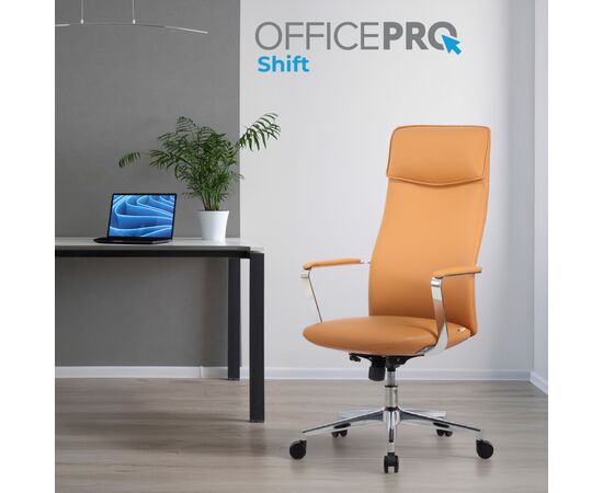 Офісне крісло OfficePro Shift OC533E Beige (OC533E), зображення 7