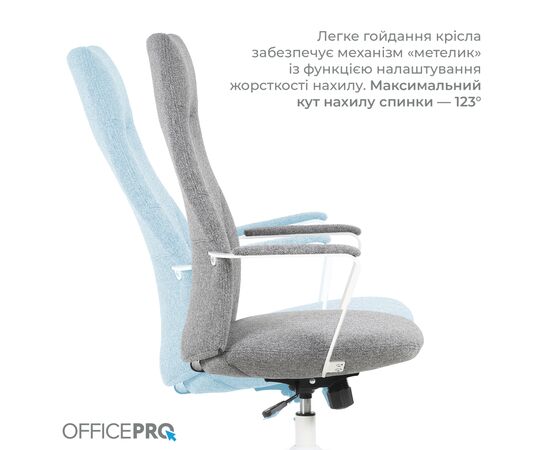 Офісне крісло OfficePro Shift OC545DG Dark Gray (OC545DG), зображення 9