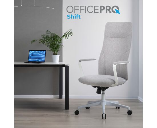 Офісне крісло OfficePro Shift OC545G Gray (OC545G), зображення 7