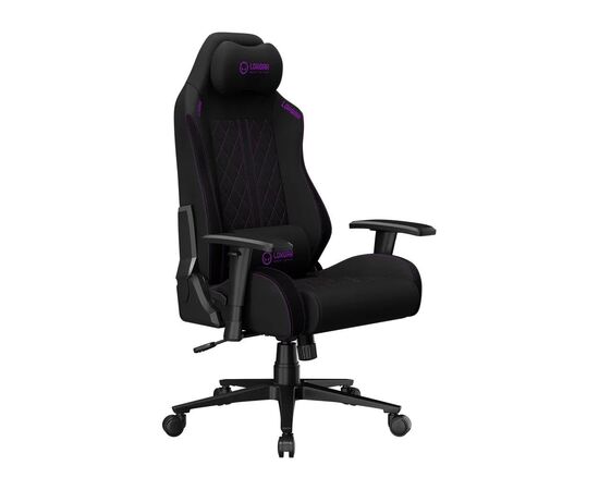 Кресло игровое Lorgar CHA41 Black/Purple (LRG-CHA41-BK-PR), изображение 2