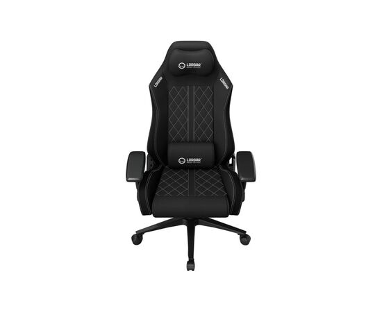 Кресло игровое Lorgar CHA41 Black/White (LRG-CHA41-BK-WH), изображение 2