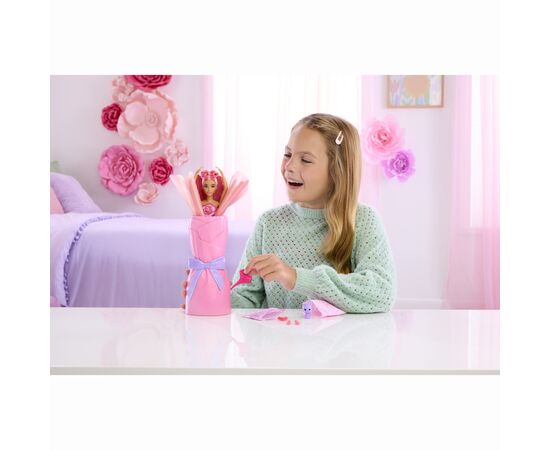 Кукла Barbie набор-сюрприз Petal Pop Красная роза (JMF59), изображение 7