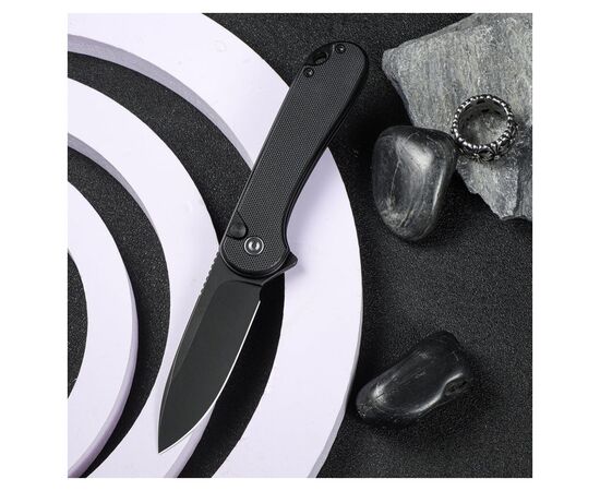 Нож Civivi Elementum II, Black G10, Black Stonewash (C18062P-1), изображение 2