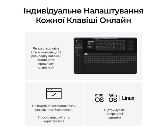 Клавиатура Keychron K10 Max Keychron Super Banana Switch RGB UA Black (K10M-H4-UA), изображение 11