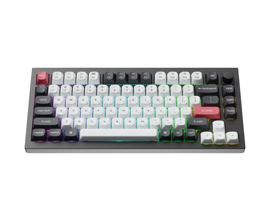 Клавиатура Keychron Q1 HE Magnetic Switch RGB UA Black (Q1H-M1-UA), изображение 2