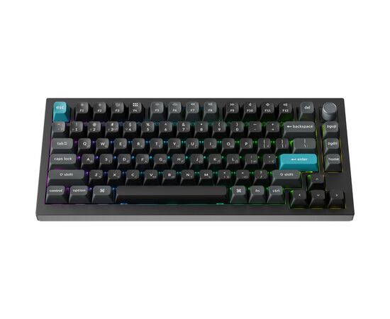 Клавиатура Keychron Q1 Ultra Keychron Red Switch RGB UA Black (Q1U-M1-UA), изображение 2