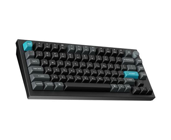 Клавиатура Keychron Q1 Ultra Keychron Red Switch RGB UA Black (Q1U-M1-UA), изображение 3