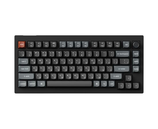 Клавиатура Keychron V1 Ultra Keychron Red Switch RGB UA Black (V1U-D1-UA)