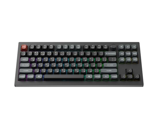 Клавиатура Keychron V3 Ultra Keychron Red Switch RGB UA Black (V3U-D1-UA), изображение 2