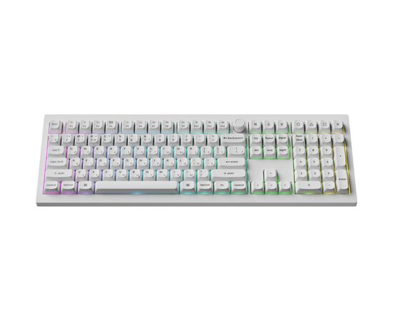Клавиатура Keychron V6 Ultra Keychron Red Switch RGB UA White (V6U-F1-UA), изображение 2