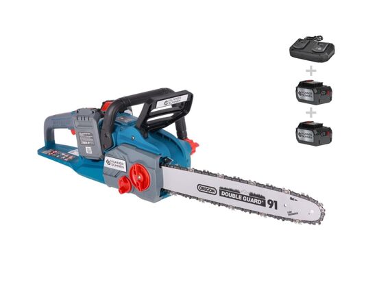 Цепная пила Konner&Sohnen KS CS40V-14 40В(20V+20V) 2x4Ah, 35см (KSCS40V-14SET)