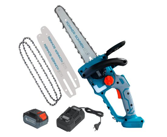 Цепная пила Konner&Sohnen KS MCS20V-12 SET 20В, 4Ah, 30см (KSMCS20V-12SET)