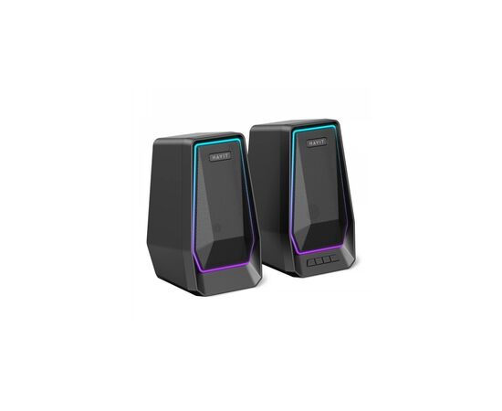 Акустическая система Havit SK769BT 10W RGB USB Black (6939119050139), изображение 4