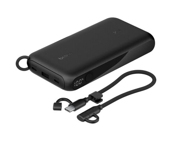 Батарея универсальная Belkin 20000mAh, 20W Black (BPB028HQBK), изображение 7
