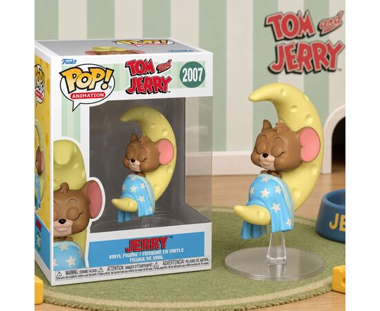 Фигурка Funko Pop серии Том и Джерри S4 - Джерри на творожном месяце (86281), изображение 3
