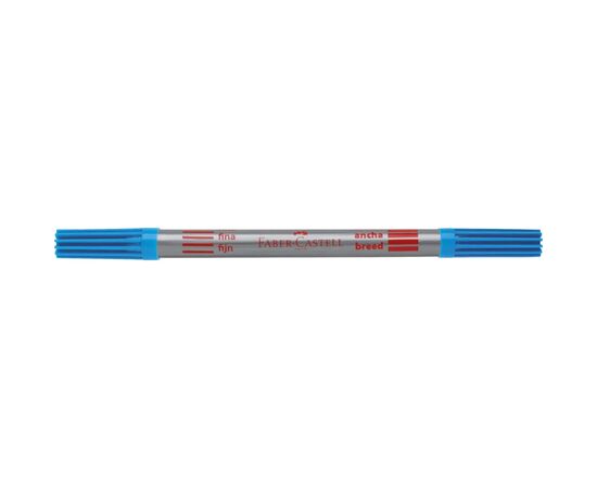 Фломастеры Faber-Castell двухсторонние Double-ended Fibre tip, 20 цветов (28023), изображение 3