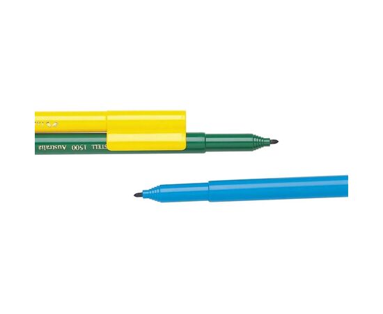 Фломастеры Faber-Castell Балерина в металлической коробке Connector Скрепляй вместе 33 цвета (26537), изображение 3