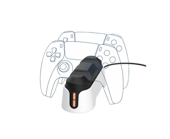 Зарядное устройство Trust GXT 228 for PS5 White (25597), изображение 3